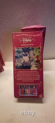 Disney princess dolls set of 5 Sleeping Beauty-Ariel-Snow white-Belle-Cinderella
