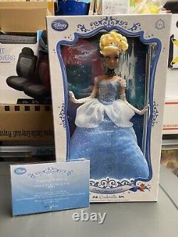 Disney's Cinderella 17 Cinderella Doll LE 1 Of 5000 Disney Store NRFB