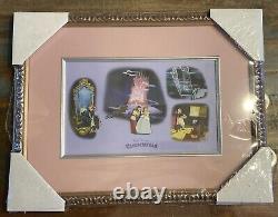 Disney's Cinderella Framed 5 Pin Set With Mary Blair Art Limited Edition of 3600