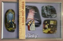 Disney's Cinderella Framed 5 Pin Set With Mary Blair Art Limited Edition of 3600