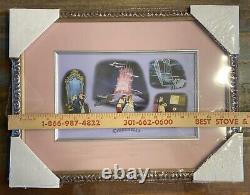 Disney's Cinderella Framed 5 Pin Set With Mary Blair Art Limited Edition of 3600