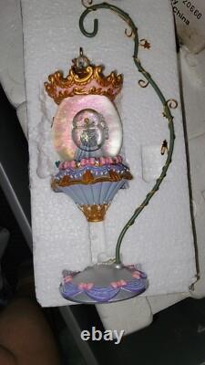 Disney's Cinderella Snowglobe Hanging On Vine with stsnd. Beautiful. New in box