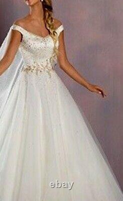 Disney's Cinderella Wedding Dress Bridal Gown Custom Size