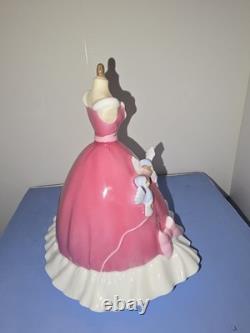 Disney's Cinderella Wedgewood Pink & White Dress Figurine #151