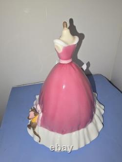 Disney's Cinderella Wedgewood Pink & White Dress Figurine #151