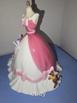 Disney's Cinderella Wedgewood Pink & White Dress Figurine #151