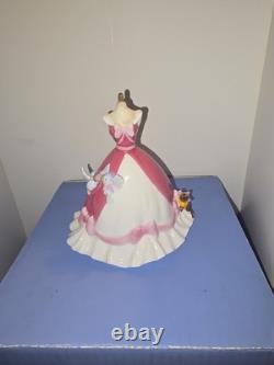 Disney's Cinderella Wedgewood Pink & White Dress Figurine #151
