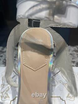 Disney x Aldo Glass Slipper Cinderella Clear NEW IN BOX 100% Authentic