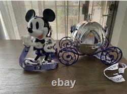Disneyland (NEW) Cinderella 100 Years of Wonder Popcorn Bucket + Mickey Sipper