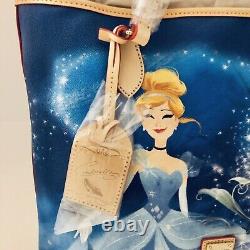 Dooney & Bourke Cinderella Dream Big Princess Leather Shopper Tote Purse Disney