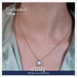 Enchanted Disney Cinderella Opal Pendant Necklace Fine Jewelry New