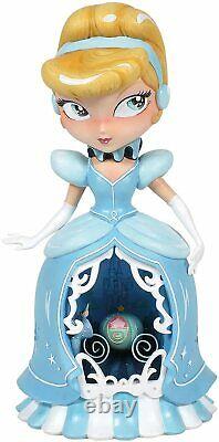 Enesco Disney Miss Mindy Cinderella Figurine 24cm Light Up Carriage 6003769