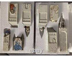 Enesco Pillars Cinderella Castle 8 piece Set New In Box