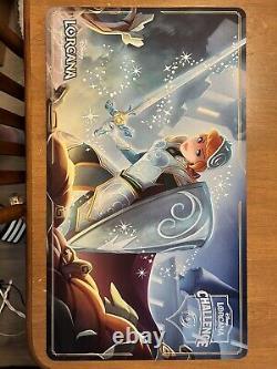 Exclusive Disney Lorcana Challenge Foil Cinderella Stouthearted Playmat