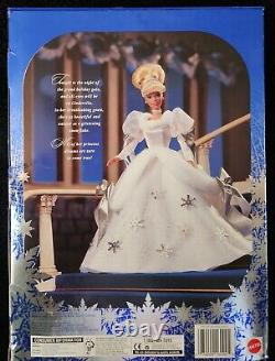 FIRST IN A SERIES Vtg Holiday Princess Walt Disney's Cinderella 1996 Barbie Doll