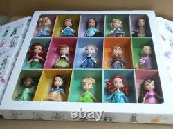 First Issue 2015 Disney Store Mini Animator Collection 5 Dolls Playset Gift Set
