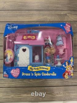 Fisher-Price Disney My First Princess Dress'n Spin Cinderella Playset New