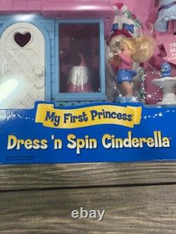 Fisher-Price Disney My First Princess Dress'n Spin Cinderella Playset New