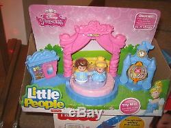 Fisher Price Little People Disney Princess Ultimate Cinderella Ball Garden SET