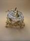 Franklin Mint Cinderella Crystal Pumpkin Coach 24K Gold Plated NEW No Box