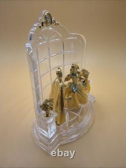 Franklin Mint Cinderella Crystal Throne Prince Charming Figurine NEW No Box
