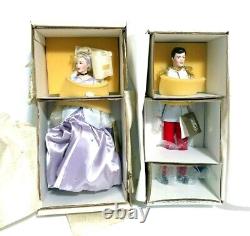 Franklin Mint Disney's Cinderella + Prince Charming Porcelain Doll New in Box