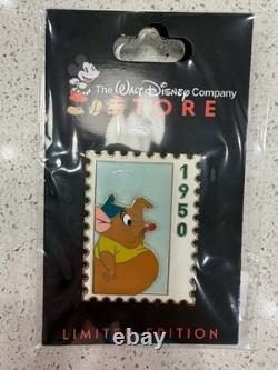 Gus Cinderella DEC TWDCS Commemorative Animal Stamp LE 300 Disney Pin NEW 2026