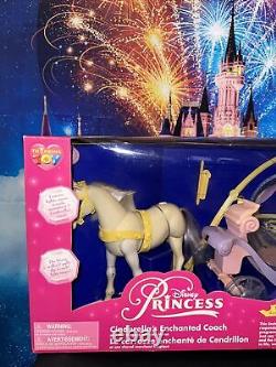 HTF Disney Cinderella's Enchanted Princess Coach Cinderella Play set New In Box