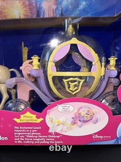 HTF Disney Cinderella's Enchanted Princess Coach Cinderella Play set New In Box