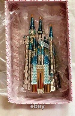Hallmark Keepsake Disney Cinderella's Castle Metal Christmas Tree Ornament 2018