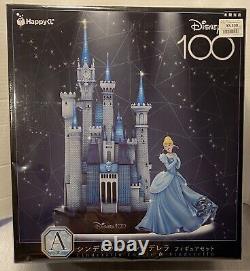 Happy Kuji Disney 100 Prize A Cinderella Castle Cinderella Figure Set 2023 NEW