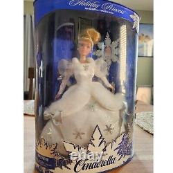 Holiday Princess Walt Disney's Cinderella Mattel Barbie Doll 1996 New In Box