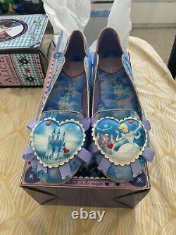 Irregular choice X Disney Cinderella Believe In Magic Shoes Size UK 6 EU 39