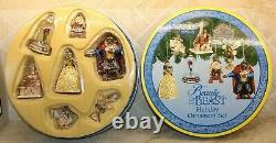 Jim Shore 4 Ornament Sets Cinderella Snow White Beauty and the Beast Villains