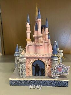 Jim Shore 50th Anniversary Cinderella Castle Figurine Walt Disney World WDW
