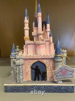 Jim Shore 50th Anniversary Cinderella Castle Figurine Walt Disney World WDW