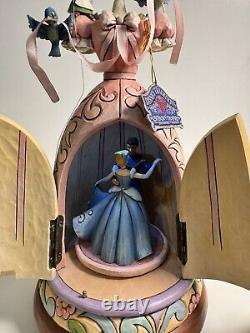 Jim Shore Disney A Dream is a Wish Your Heart Makes Cinderella Dress Music Box