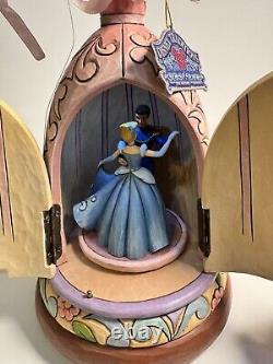 Jim Shore Disney A Dream is a Wish Your Heart Makes Cinderella Dress Music Box