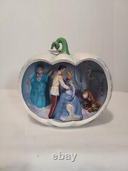 Jim Shore Disney CINDERELLA CARRIAGE SCENE 6011926 Love at First Sight Pumpkin
