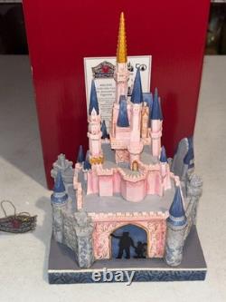 Jim Shore Disney Cinderella Castle 50th Anniversary 4062940 RARE