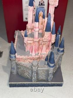 Jim Shore Disney Cinderella Castle 50th Anniversary 4062940 RARE