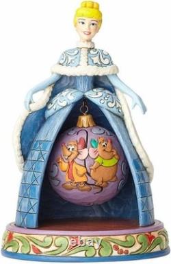 Jim Shore Disney Cinderella Jaq Gus Tidings of Friendship 4057945 NEW RARE