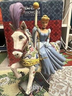 Jim Shore Disney PRINCESS OF DREAMS Cinderella Carousel Horse In Original Box