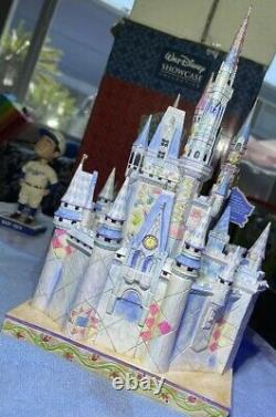 Jim Shore Disney World PARKS Exclusive Cinderella Castle of Dreams Magic Kingdom