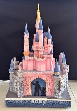 Jim Shore Walt Disney World 50th Anniversary Cinderella Castle Figurine Statue