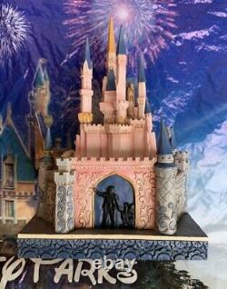 Jim Shore Walt Disney World 50th Anniversary Cinderella Castle Figurine Statue