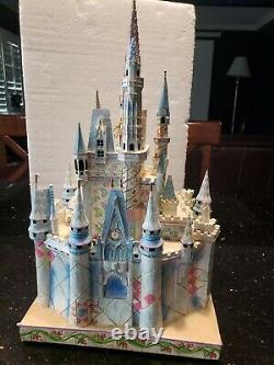 Jim shore Disney Cinderella Castle Of Dreams Rare Walt Disney world exclusive
