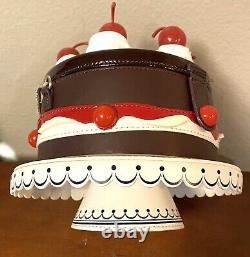 KATE SPADE Cherry Cake RARE! Ma Cherie Collection Novelty 3D Handbag