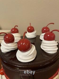 KATE SPADE Cherry Cake RARE! Ma Cherie Collection Novelty 3D Handbag