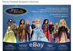 LE Disney Fairytale Designer SET #31 Cinderella, Pocahontas, Mulan, Tiana, Aurora
